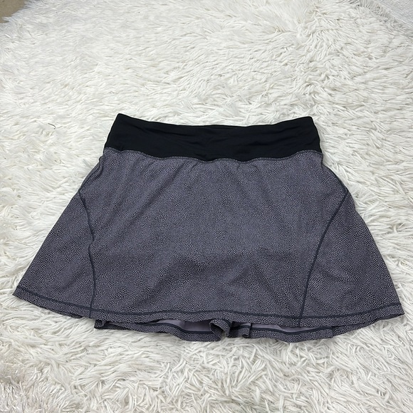 Lululemon Circuit Breaker Skirt II (Tall) (15") Disperse Dusky Lavender Black / - Picture 1 of 6
